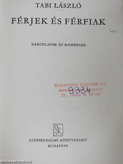 Férjek és férfiak