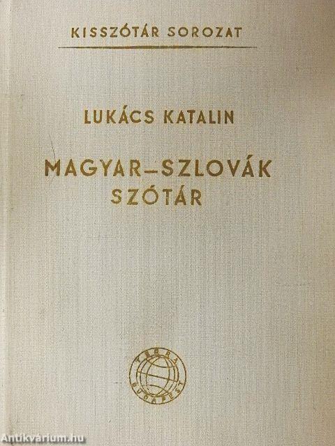 Magyar-szlovák szótár