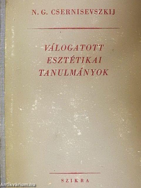 Válogatott esztétikai tanulmányok