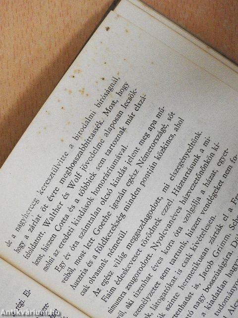 Weimari árnyjáték/A beszélő festmény