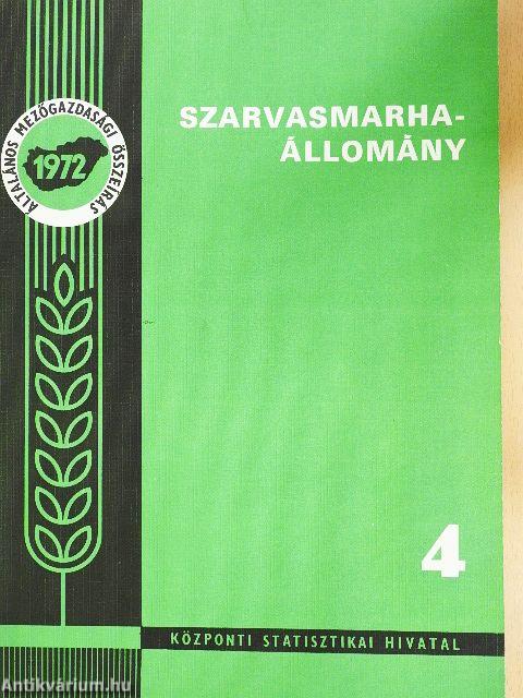 Szarvasmarhaállomány