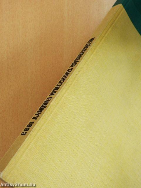 Mezőgazdasági statisztikai évkönyv 1983