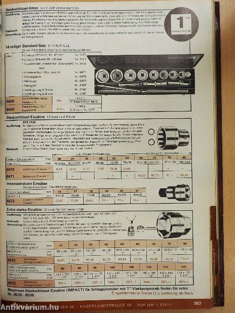 Hoffmann - Qualitätswerkzeuge 1973