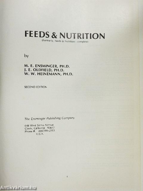 Feeds & Nutrition