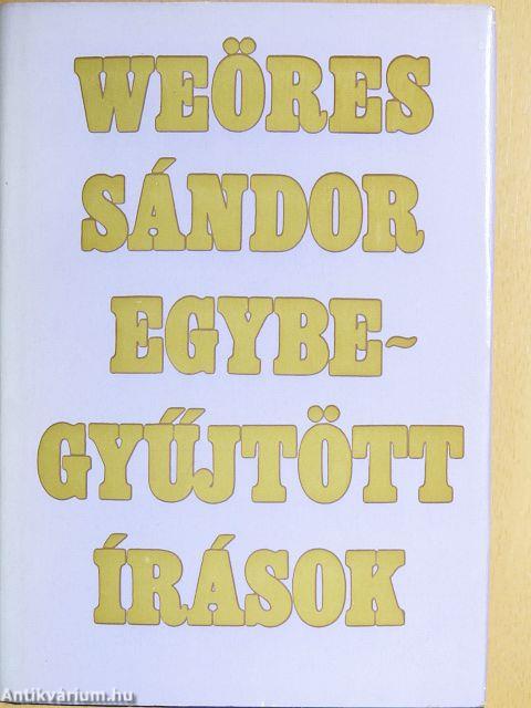 Egybegyűjtött írások I-II.