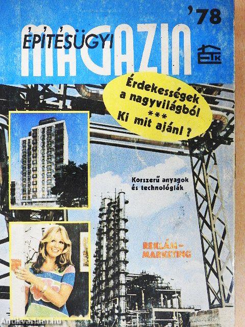 Építésügyi magazin '78