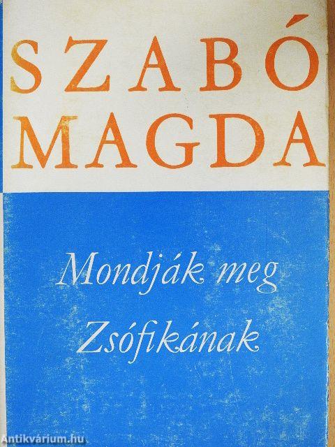Mondják meg Zsófikának