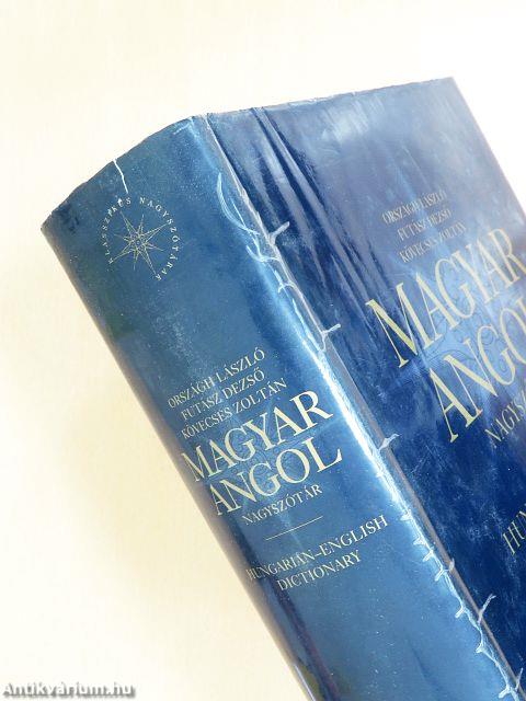 Magyar-angol nagyszótár