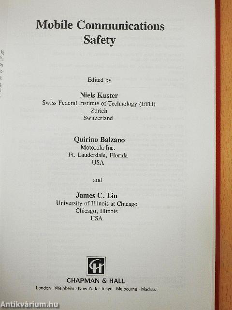 Mobile Communications Safety