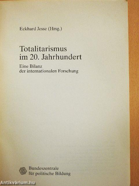 Totalitarismus im 20. Jahrhundert