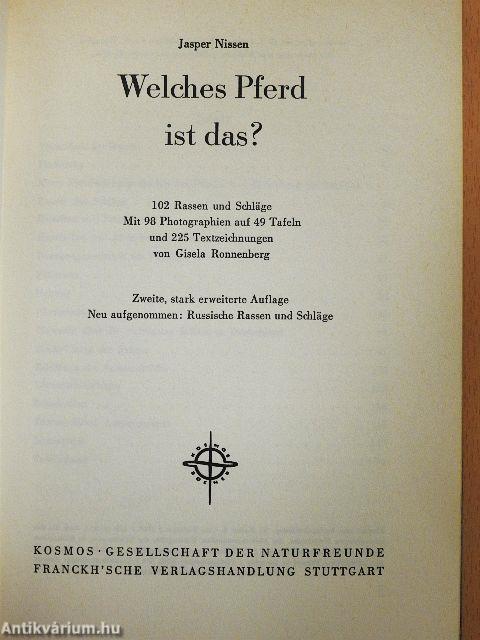 Welches Pferd ist das?