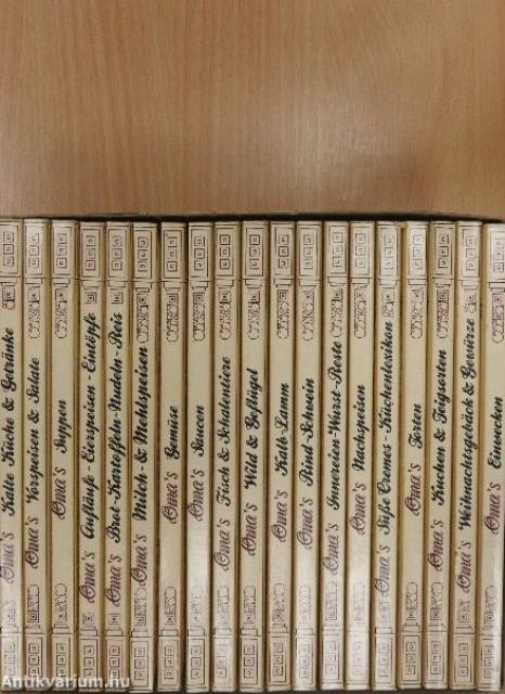 Oma's Koch- und Backbibliothek 1-19. (nem teljes sorozat)