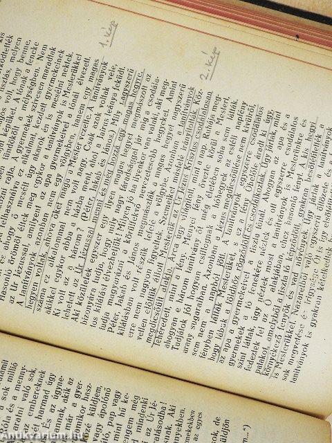 Vasárnapi iskolai tanitások I-III.