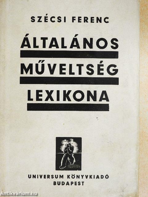 Általános műveltség lexikona