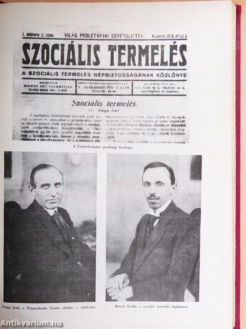 A Magyar Tanácsköztársaság 1919