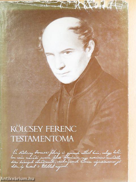 Kölcsey Ferenc Testamentoma