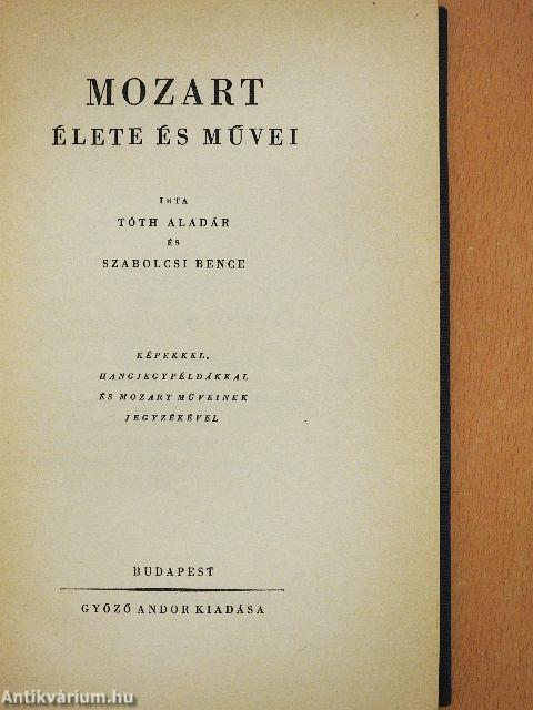 Mozart élete és művei