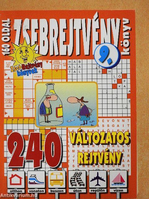 Zsebrejtvény könyv 9.