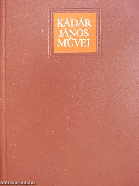 Kádár János művei II.