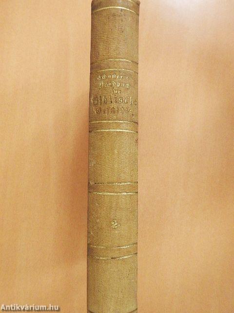 Handbuch zur Biblischen Geschichte des Alten und Neuen Testaments II. (gótbetűs)