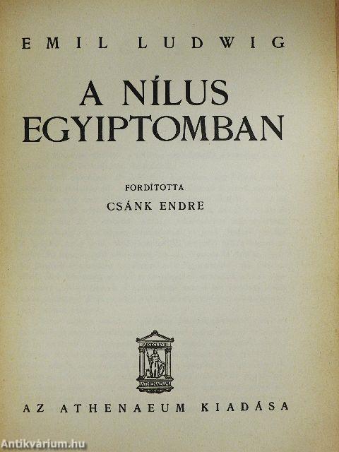 A Nílus Egyiptomban