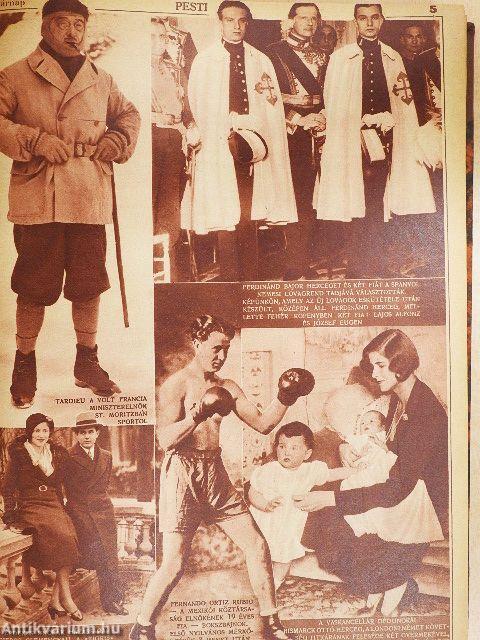 Pesti Napló Képes Műmelléklet 1931. (nem teljes évfolyam)