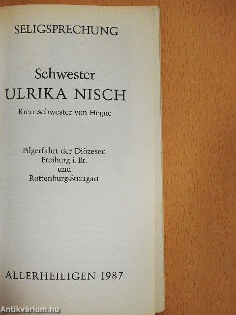 Seligsprechung Schwester Ulrika Nisch
