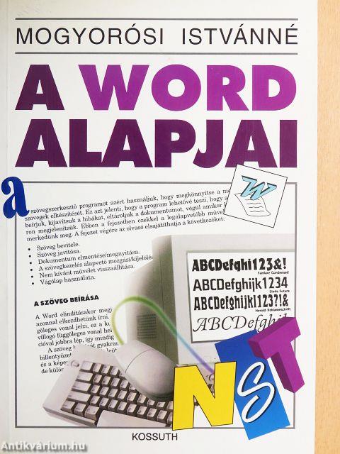 A Word alapjai