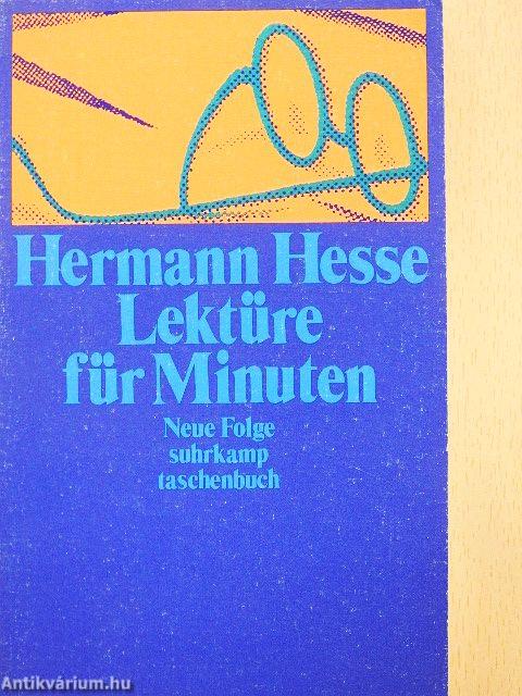 Lektüre für Minuten