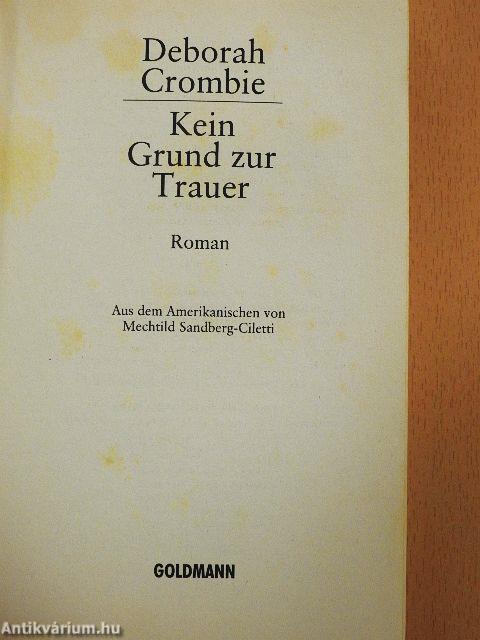 Kein Grund zur Trauer