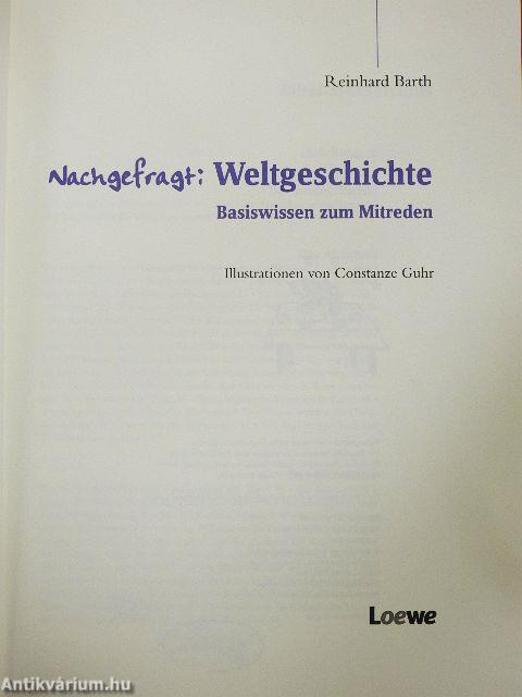 Nachgefragt: Weltgeschichte