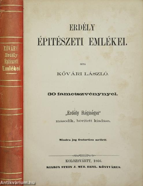 Erdély épitészeti emlékei