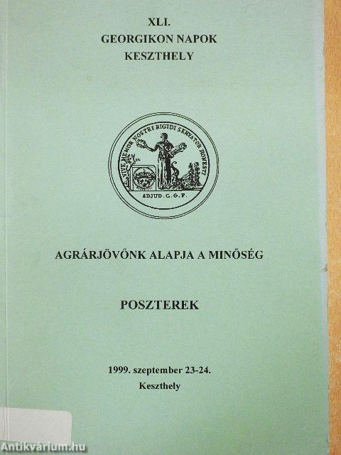 XLI. Georgikon napok Keszthely