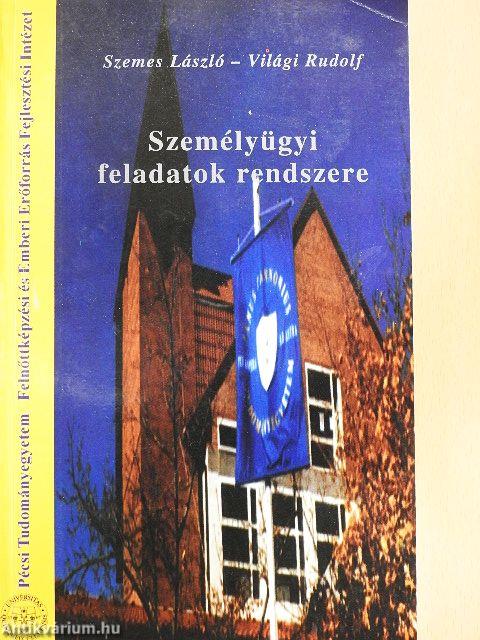 Személyügyi feladatok rendszere