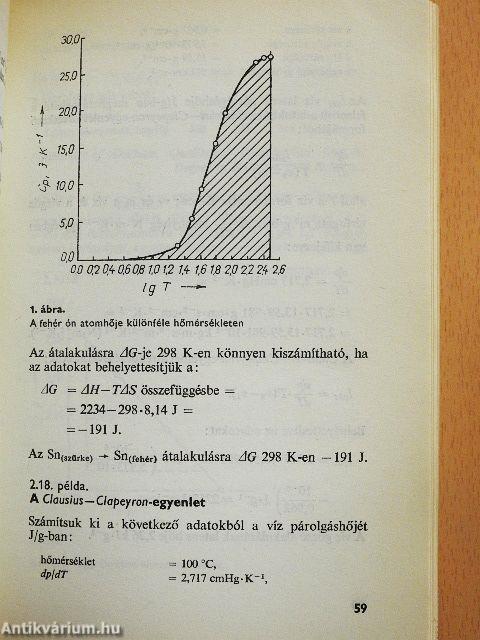 Fizikai kémiai számítások