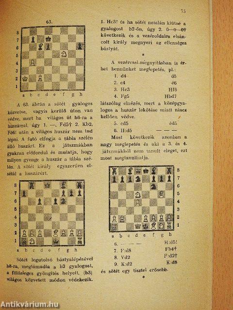 A sakk vezérkönyve I.