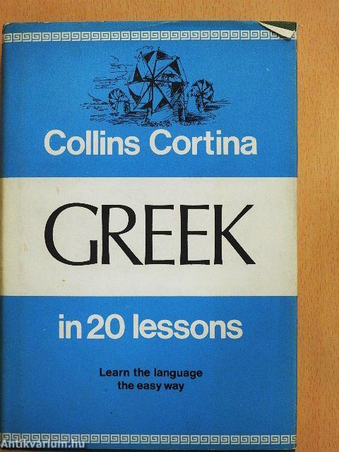 Collins Cortina Modern Greek in 20 Lessons