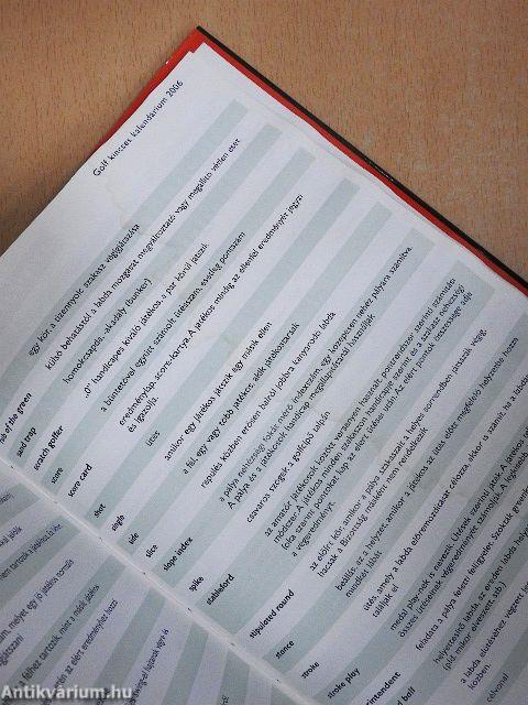 Hungarian Golf kincses kalendáriuma 2006