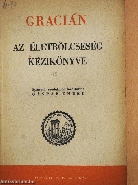 Az életbölcsesség kézikönyve