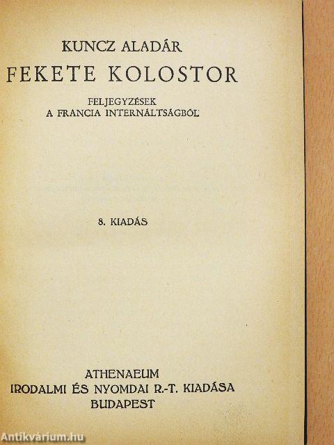 Fekete kolostor I-II.