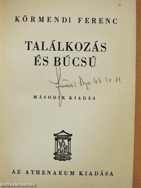Találkozás és búcsú