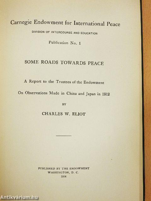 Some Roads Towards Peace