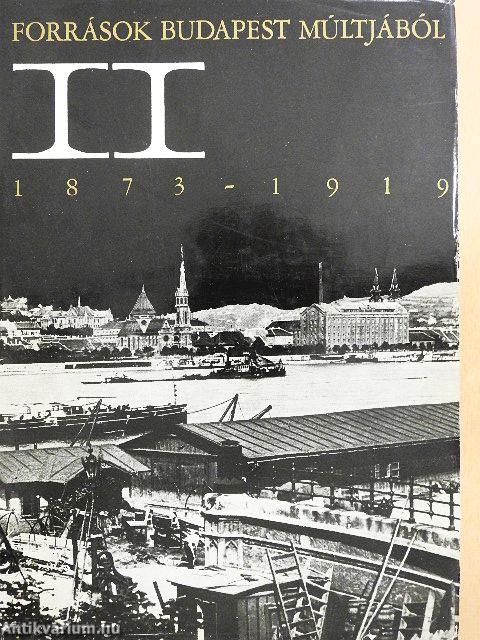 Források Budapest múltjából II. 