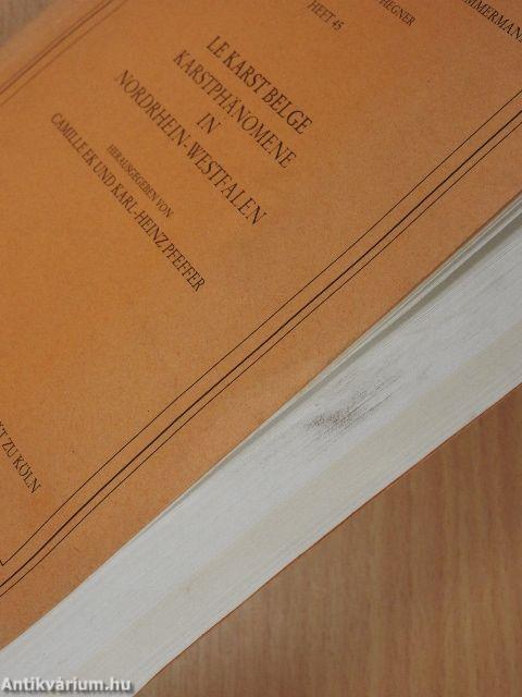 Le Karst Belge/Karstphänomene in Nordrhein-Westfalen