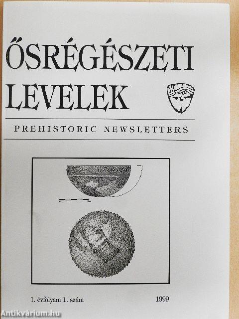 Ősrégészeti Levelek 1999.