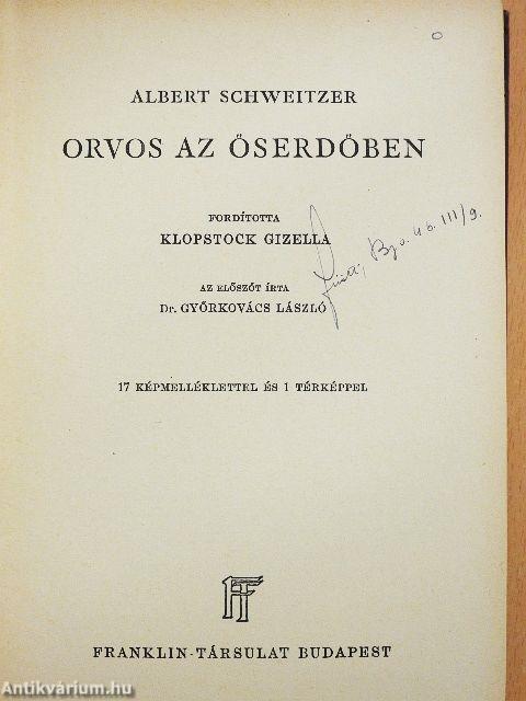 Orvos az őserdőben