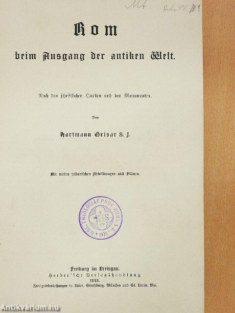 Rom beim Ausgang der antiken Welt (gótbetűs)