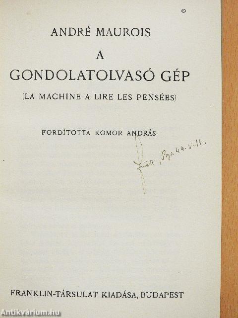 A gondolatolvasó gép