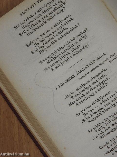 Bacsányi János költeményei válogatott prózai írásaival egyetemben