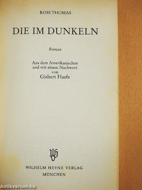 Die im Dunkeln